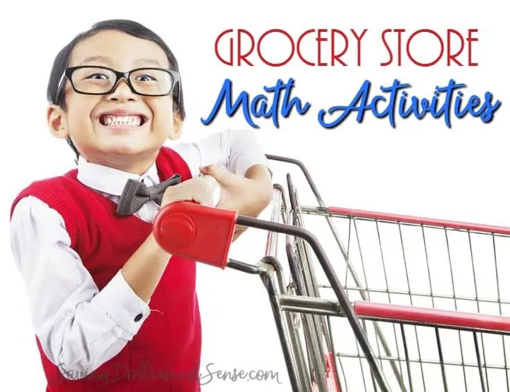 Grocery Store Math Activity Saving Dollars and Sense