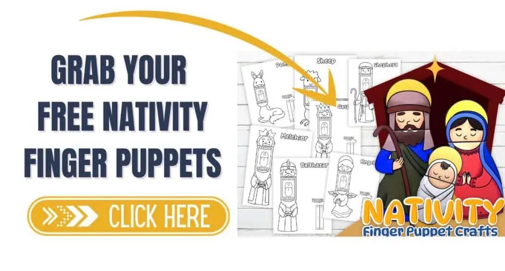 Printable Nativity Finger Puppets Saving Dollars and Sense