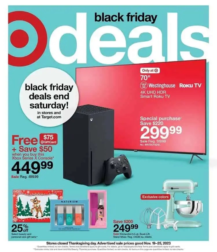 Target Black Friday Sales Saving Dollars and Sense
