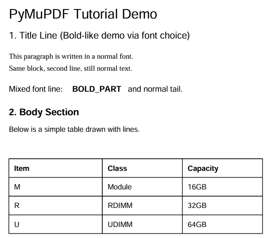 Python PyMuPDF fitz 教學：從pdf中抓文字、抓 fonts、抓表格; pip install PyMuPDF ; import fitz