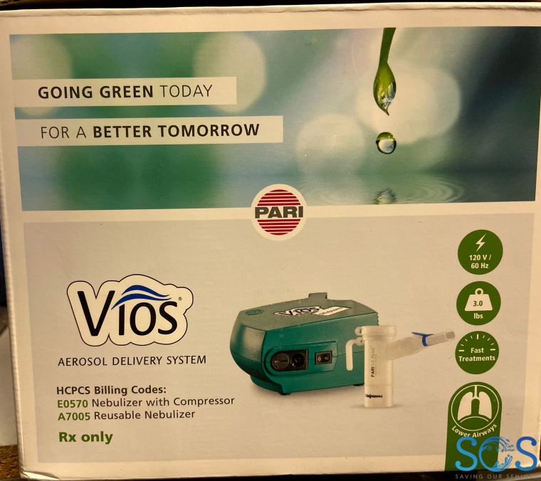 Buy Discounted gently used Vios Model Number 310b0003 Nebulizer in