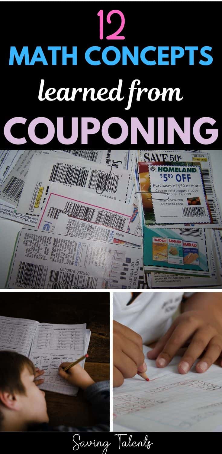 12 Ways on How Coupons Teach Math for Kids Saving Talents