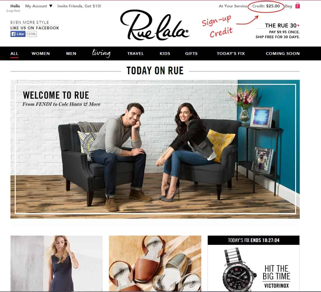 FREE 25 Credit Rue La La Fashion Saving The Crumbs