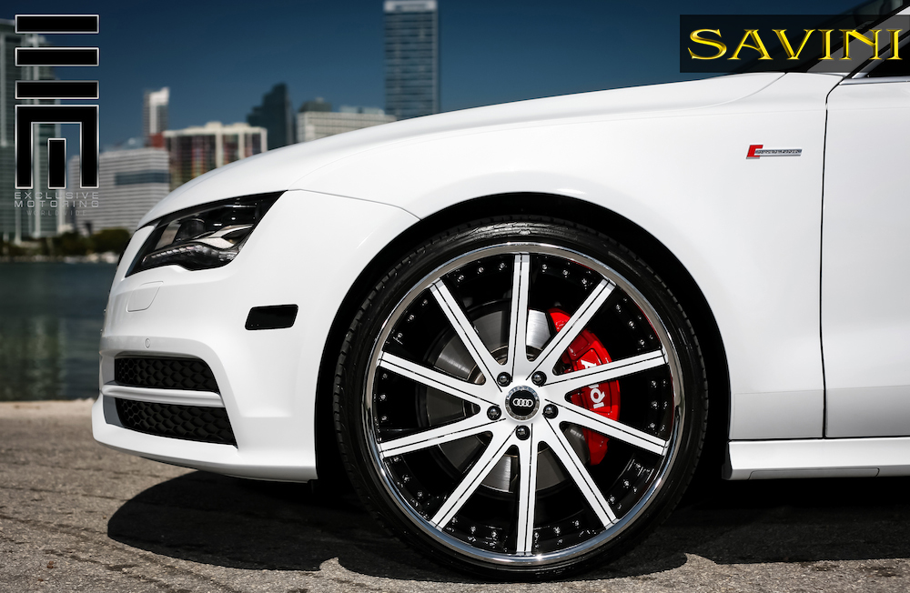 Audi A7 Savini Wheels SV37C Exclusive Motoring