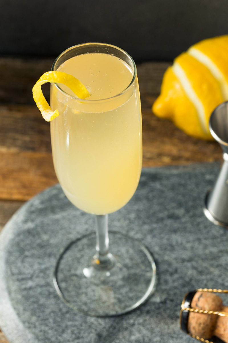 French 75 Champagne Cocktail Savored Sips