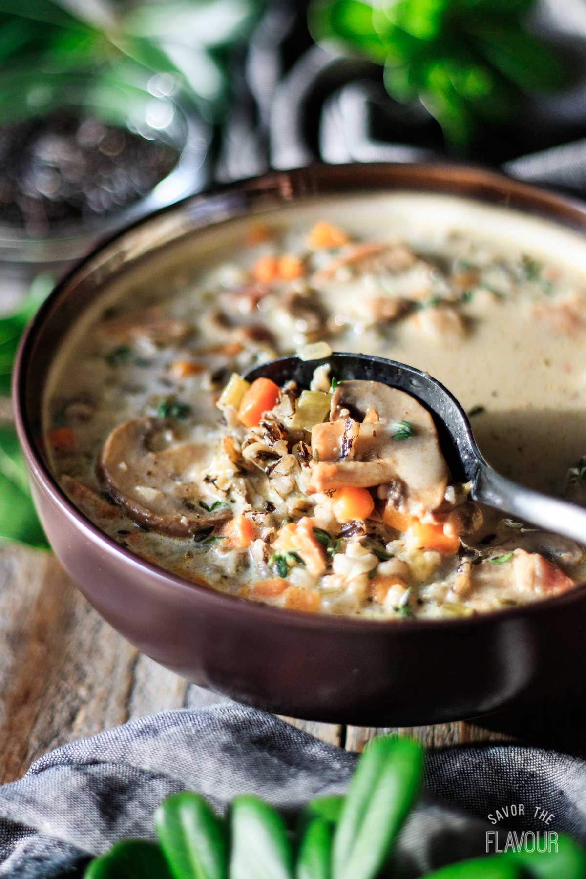The Best Creamy Wild Rice Soup Savor the Flavour