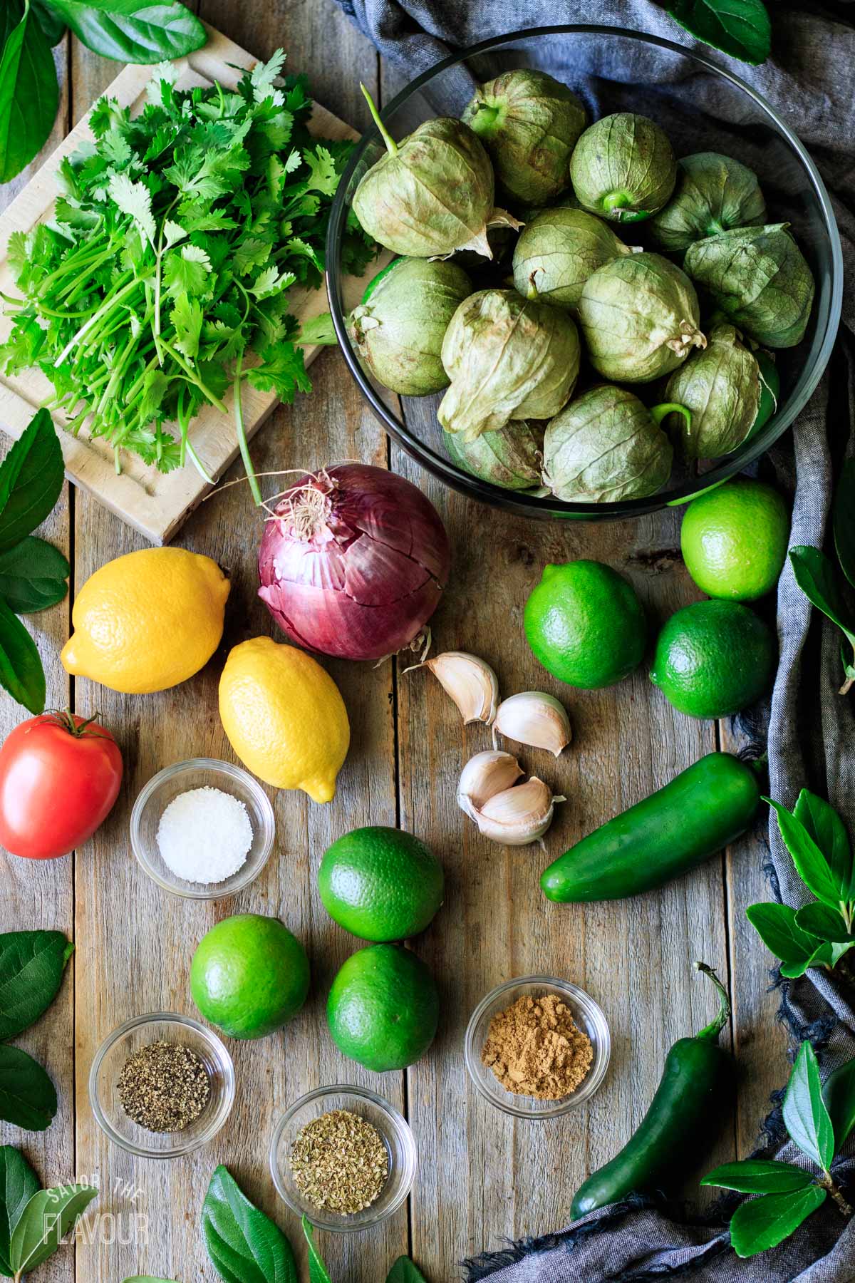 Chipotle TomatilloGreen Chili Salsa (Copycat) Savor the Flavour