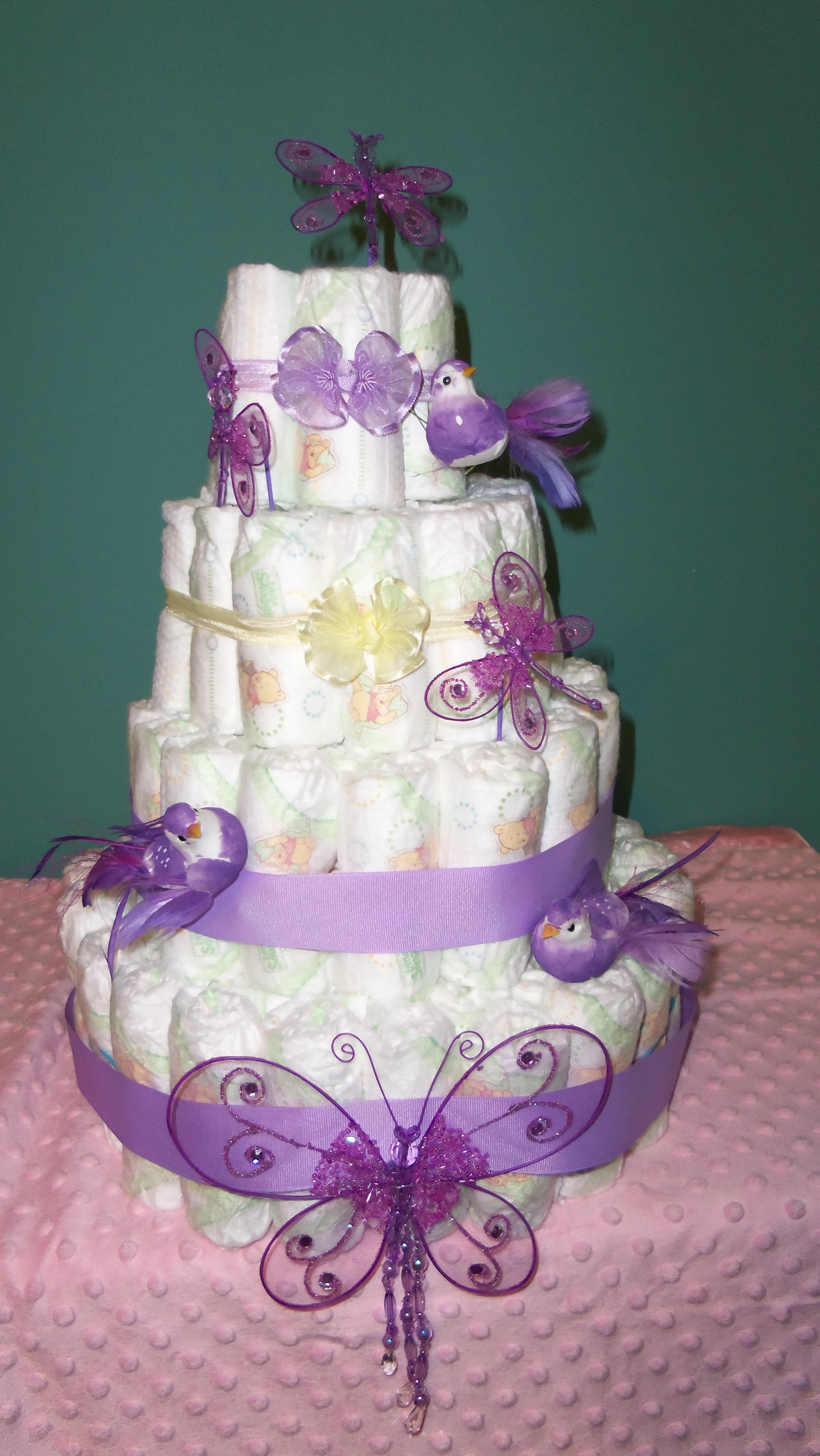 Butterflies Baby Shower Theme / Purple & Teal Butterfly Baby Shower Invitation by / Follow