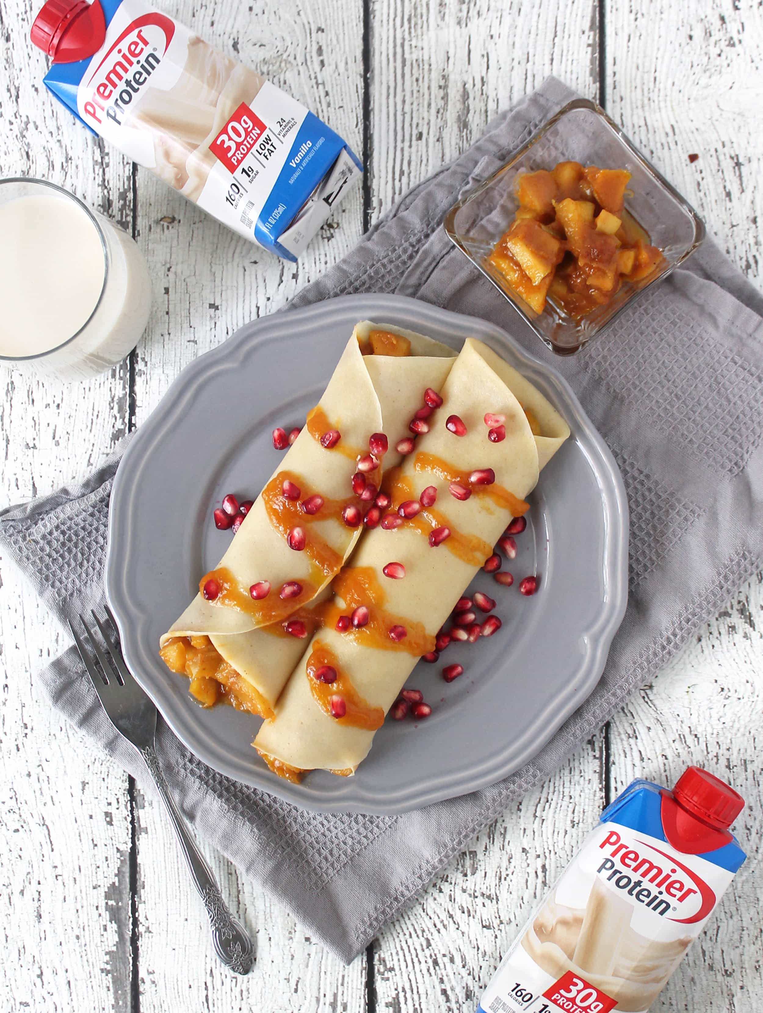 Vanilla Protein Crepes