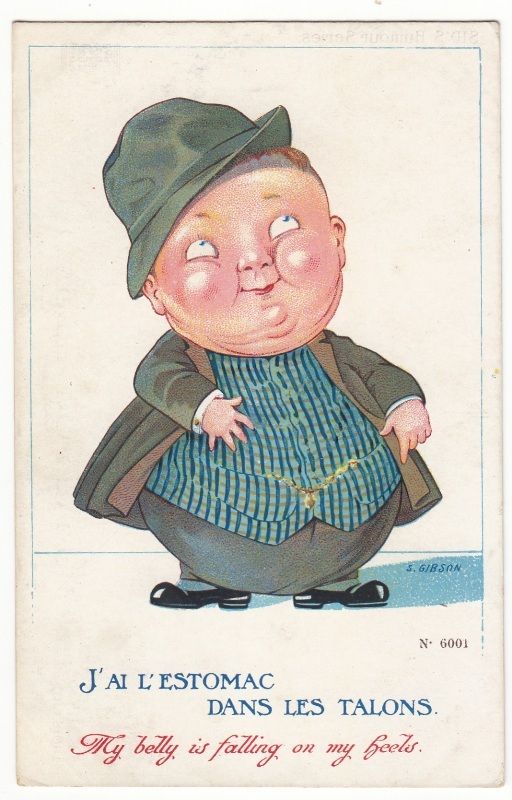 Avoir l'estomac dans les talons Expression de grandmère savour.eu