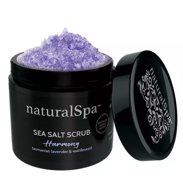 Natural Spa Harmony Sea Salt Scrub 500g Savoy Salon Supplies