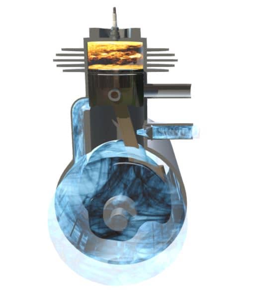 2 Stroke Engine Animation
