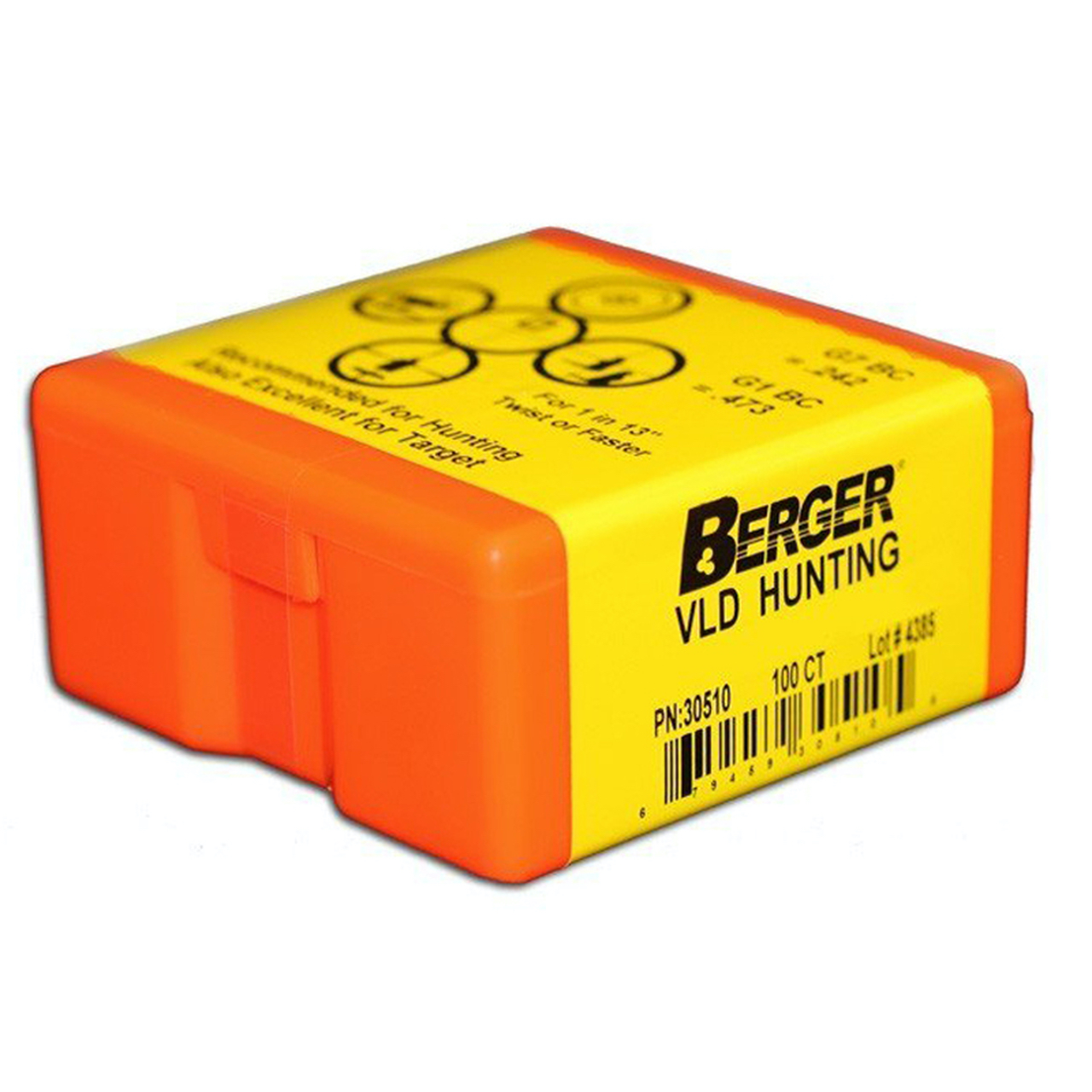 BERGER VLD HUNTING 30 CAL 185GR / 100 Savuti Arms