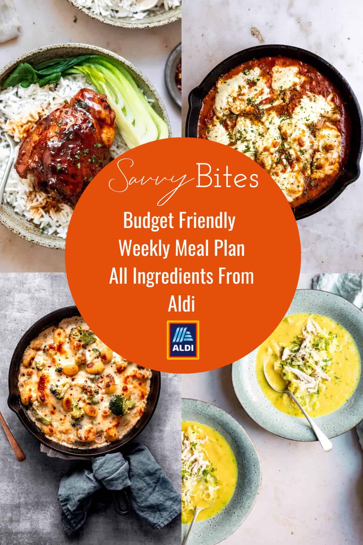 Budget Meal Plan With Free Shopping List Week 89 Savvy Bites