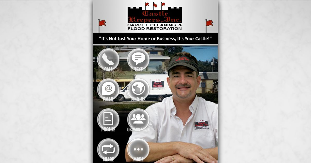 Kevin McCreary Brevard County Carpet Cleaning and Floor Restoration SavvyCard®