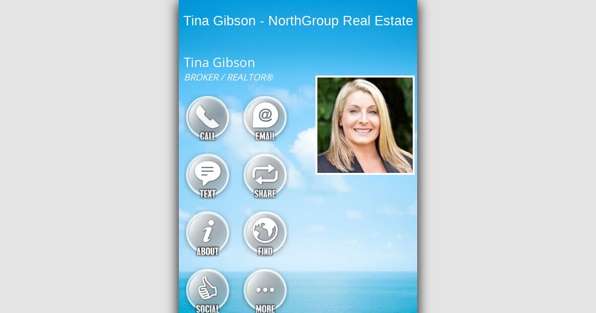 Tina Gibson Realty ONE Group Select SavvyCard®