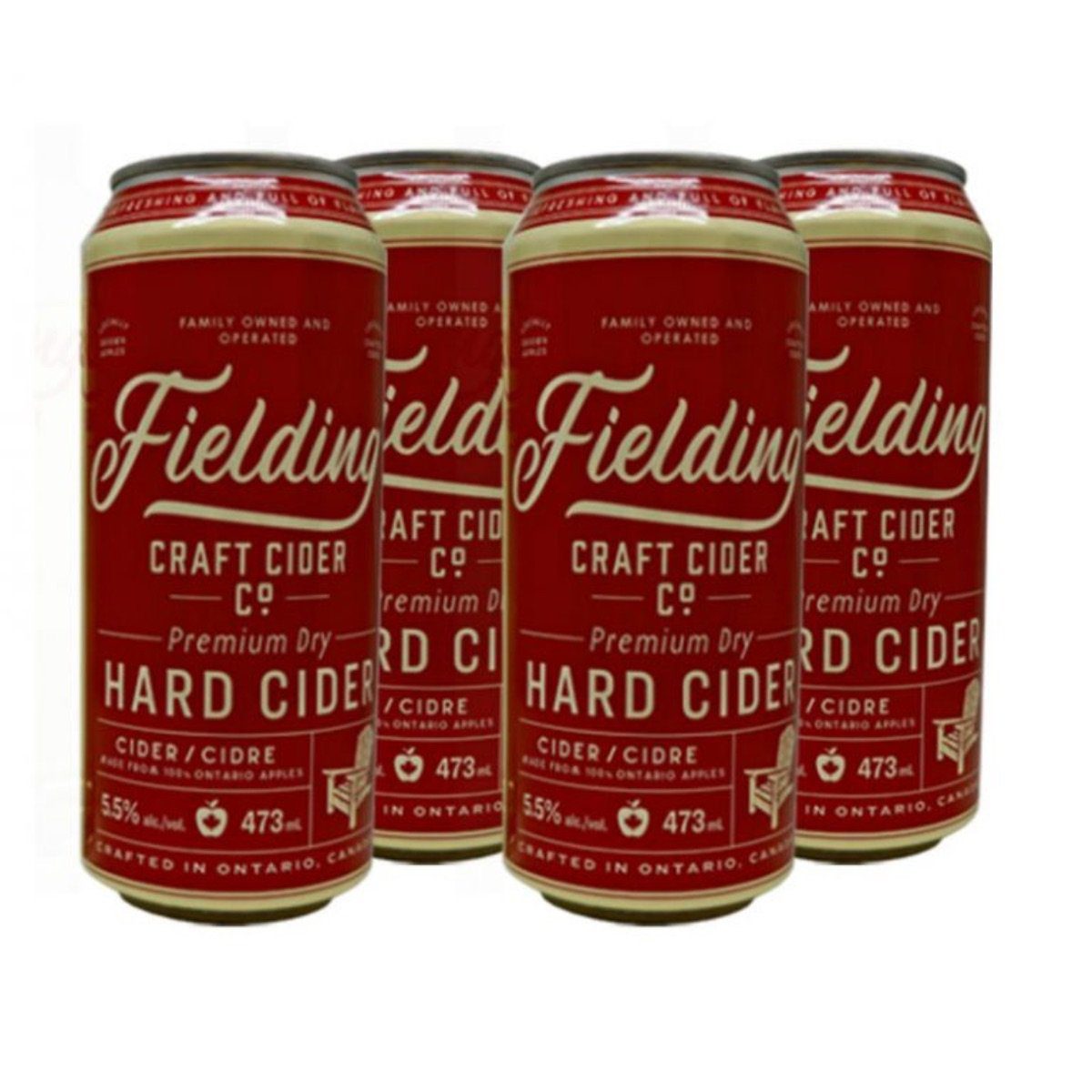 Fielding Cider Co. Original Apple Cider 4 Pack Savvy Company