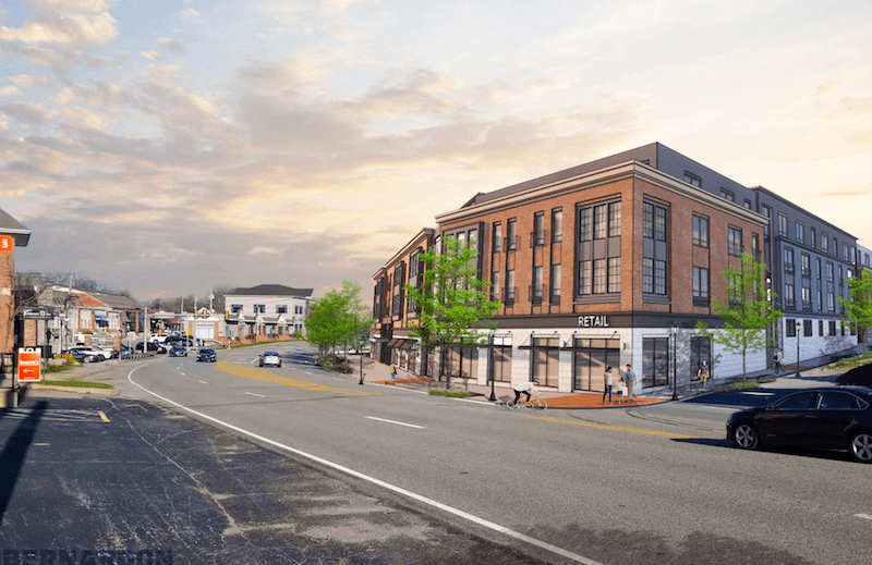 Berwyn Square partial setback SAVVY MAINLINE