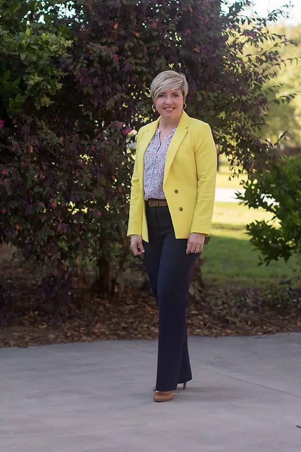 10 Yellow Blazer Outfit Ideas Savvy Southern Chic