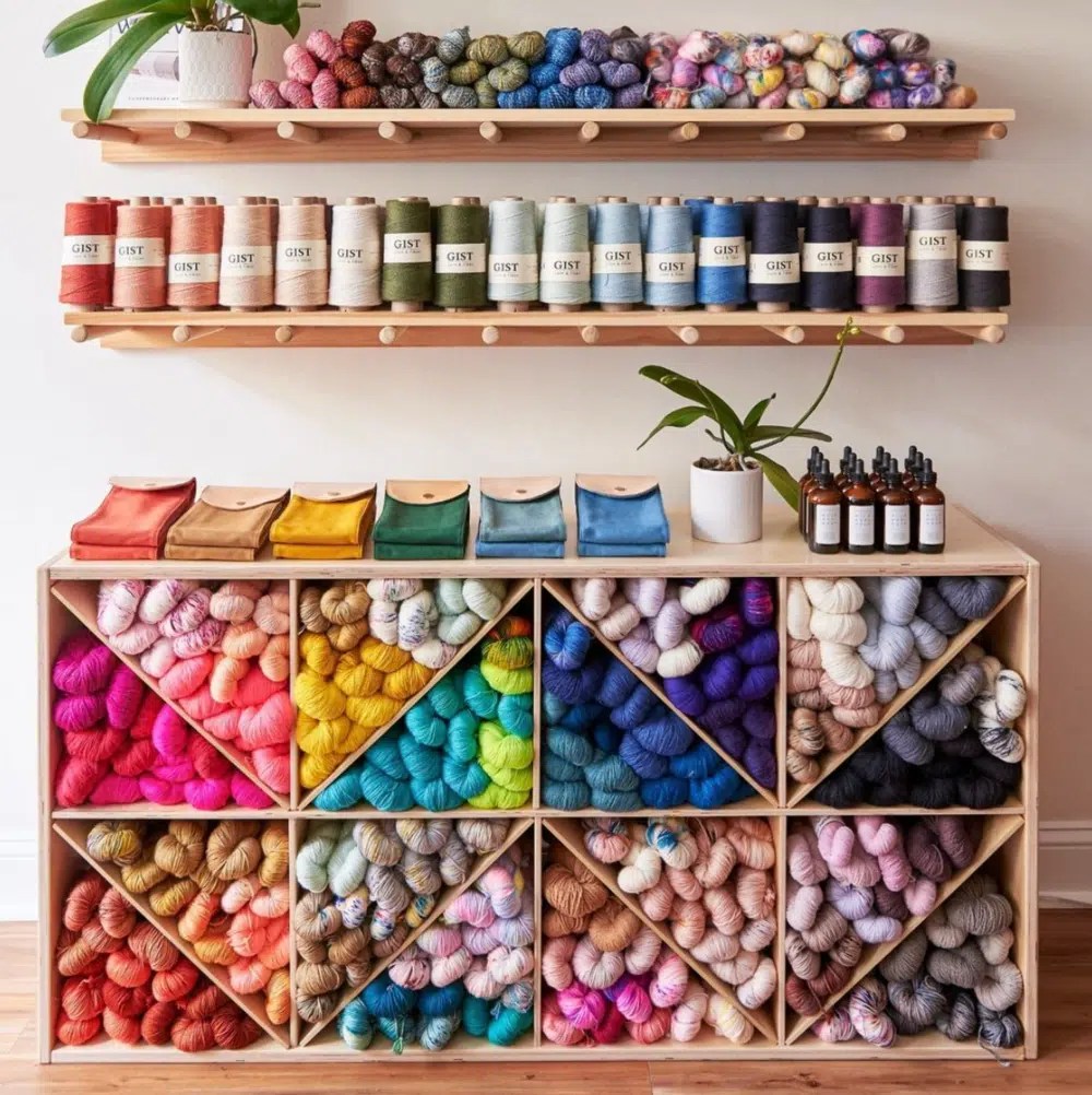 11 Creative Yarn Storage Ideas for Crafty Organization