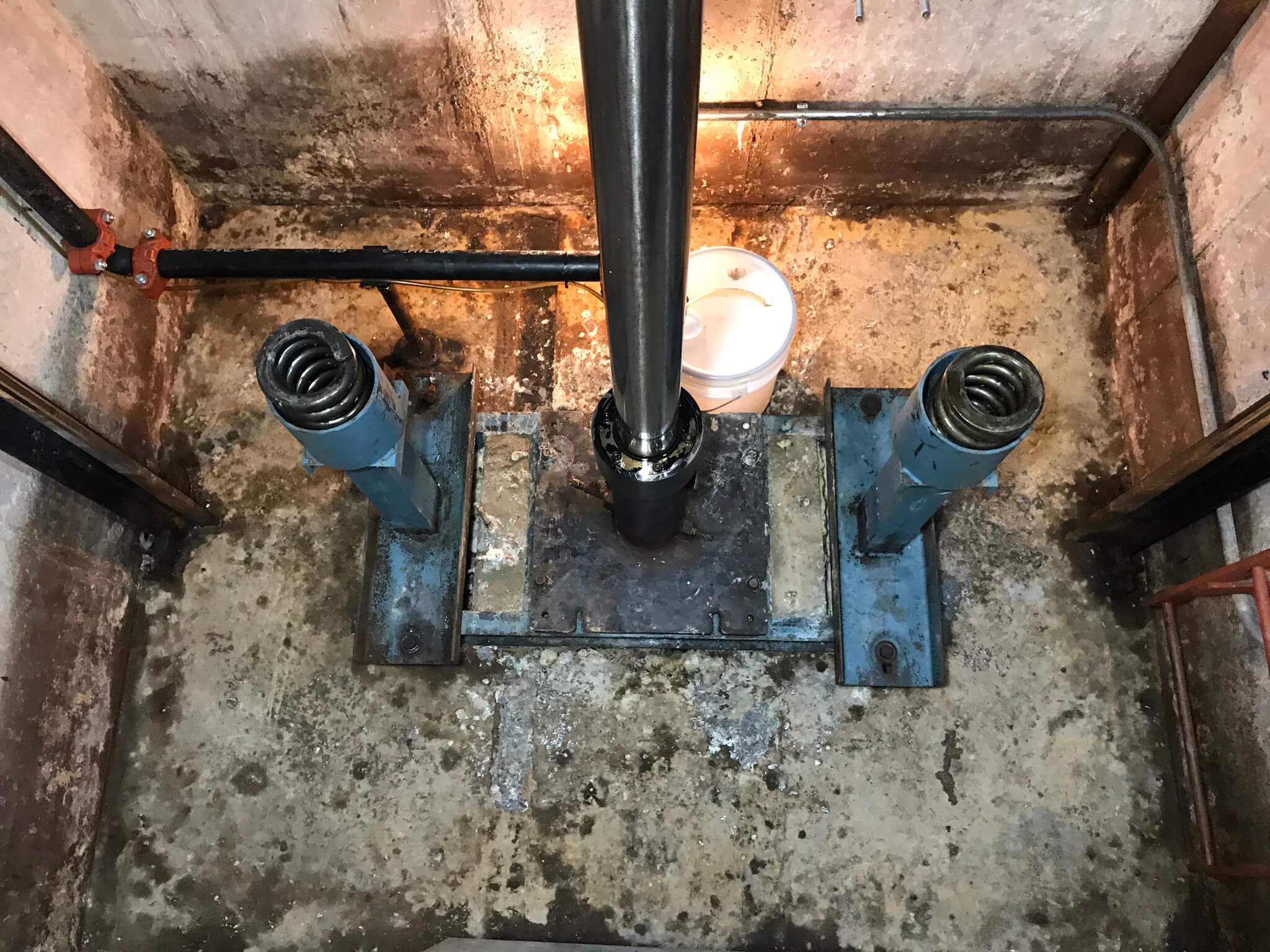 RECENT WORK Elevator Pit Waterproofing Savy & Sons