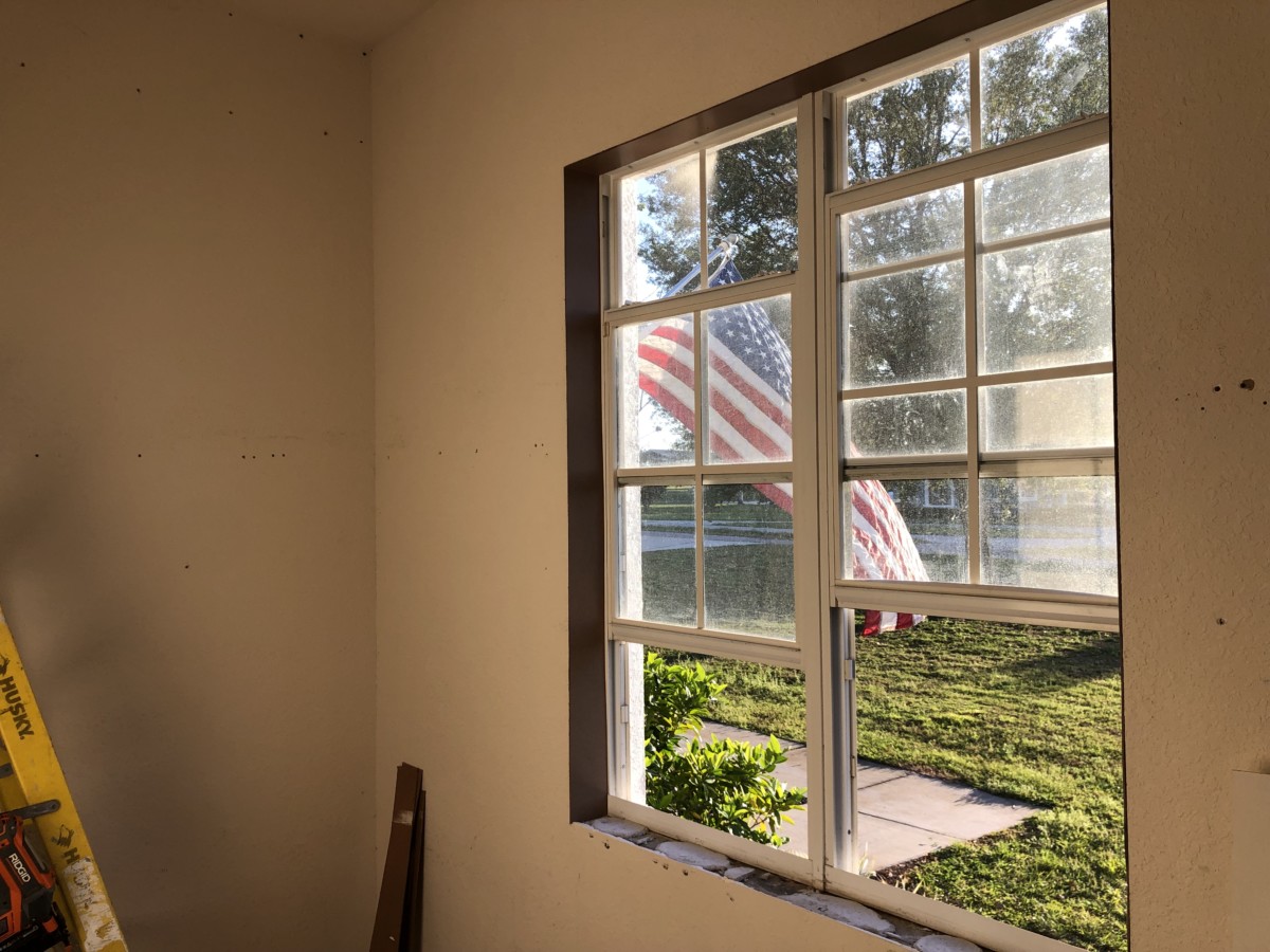 Casing a Window An Easy Way to Cover the Jamb Sawdust 2 Stitches
