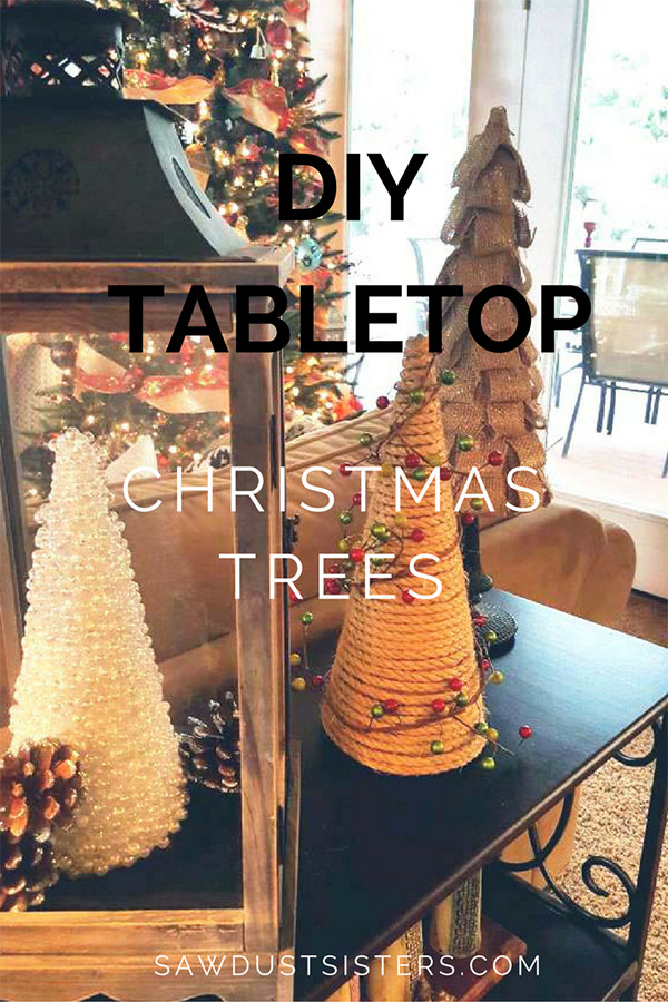 Awesome Diy Tabletop Christmas Trees Pictures JHMRad