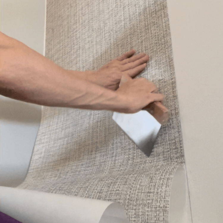 How to hang wallpaper without ruining your walls Sawdust Sisters
