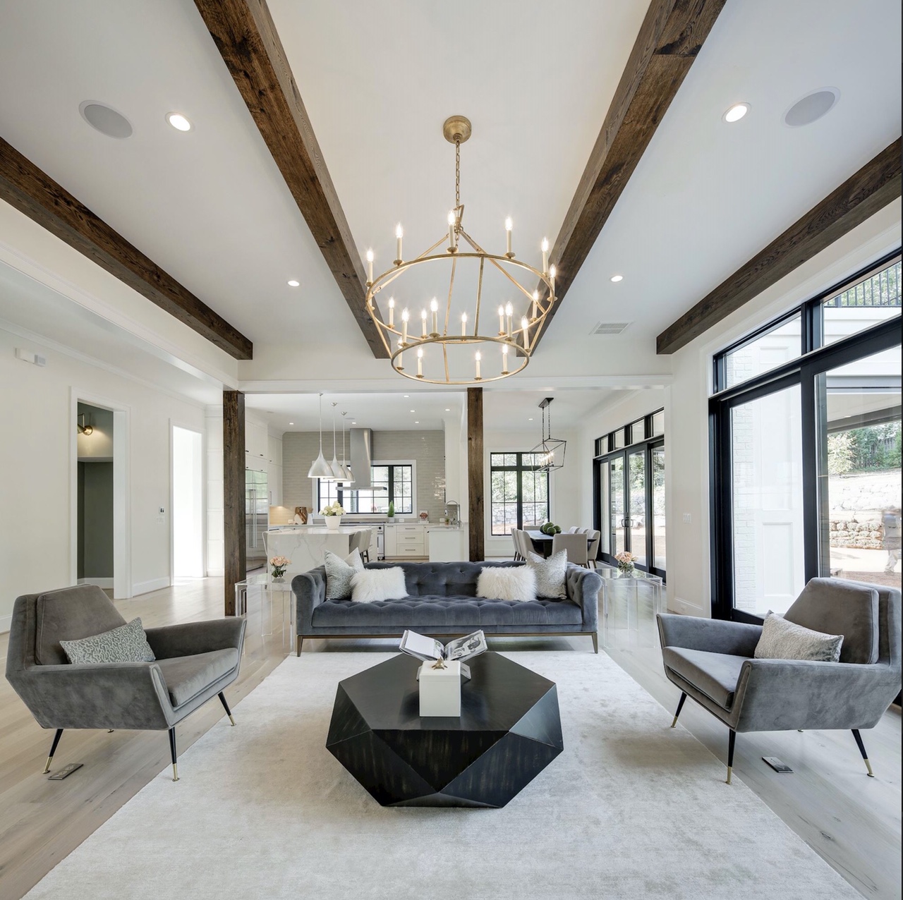 White Oak Faux Ceiling Beam Black Oil Sawmill Designs