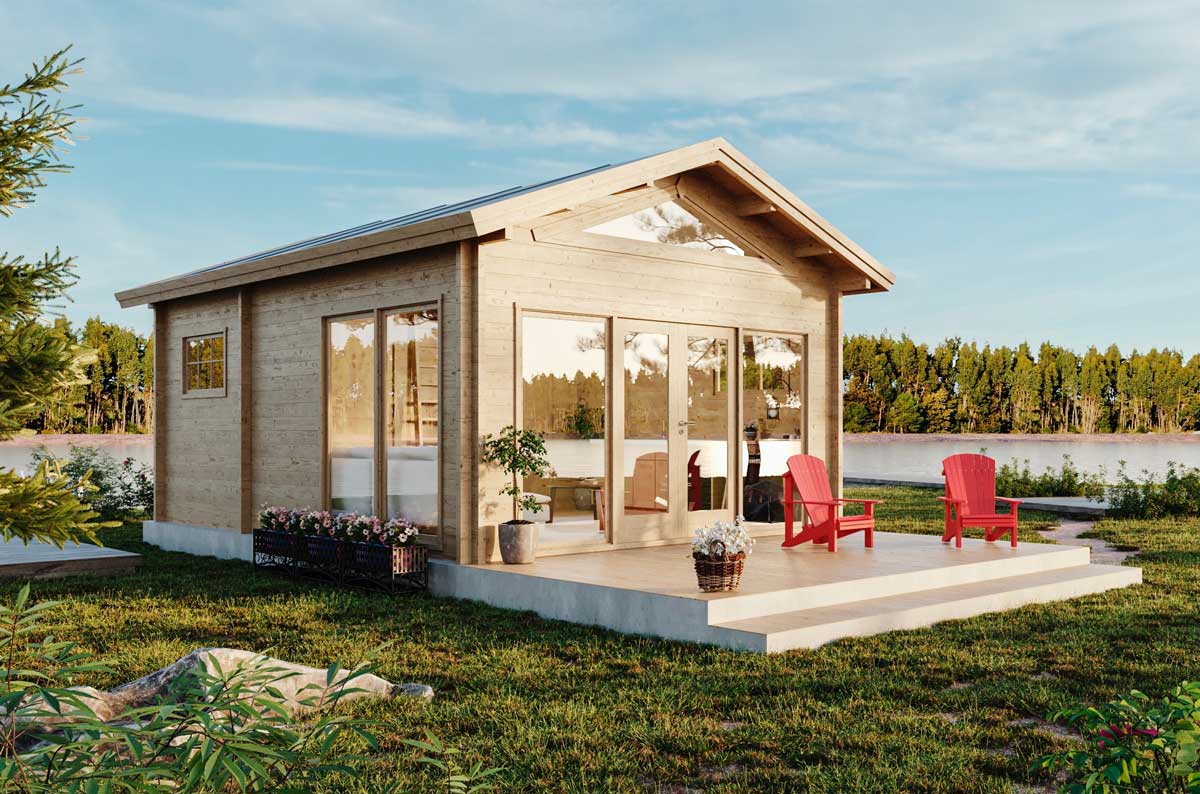 EDWIN LAKE HOUSE 70mm Sawmill Structures™