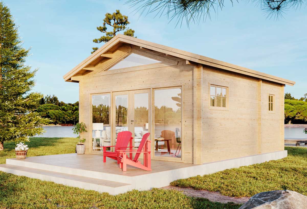 EDWIN LAKE HOUSE 70mm Sawmill Structures™