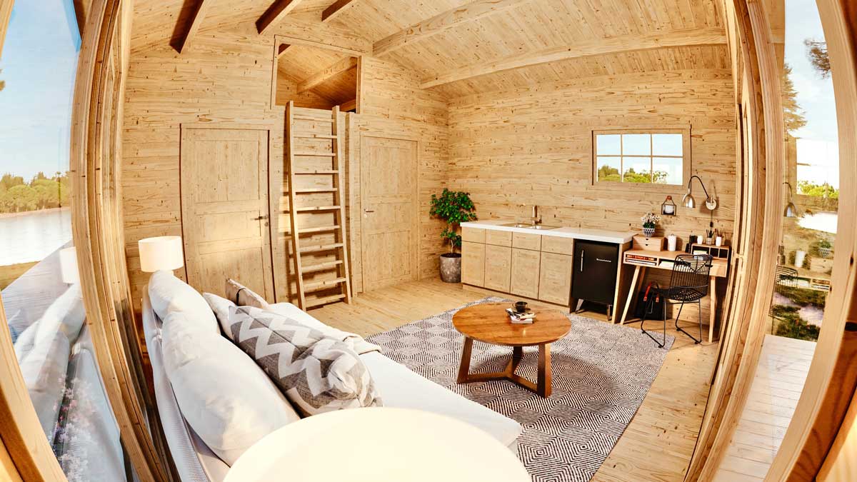 EDWIN LAKE HOUSE 70mm Sawmill Structures™