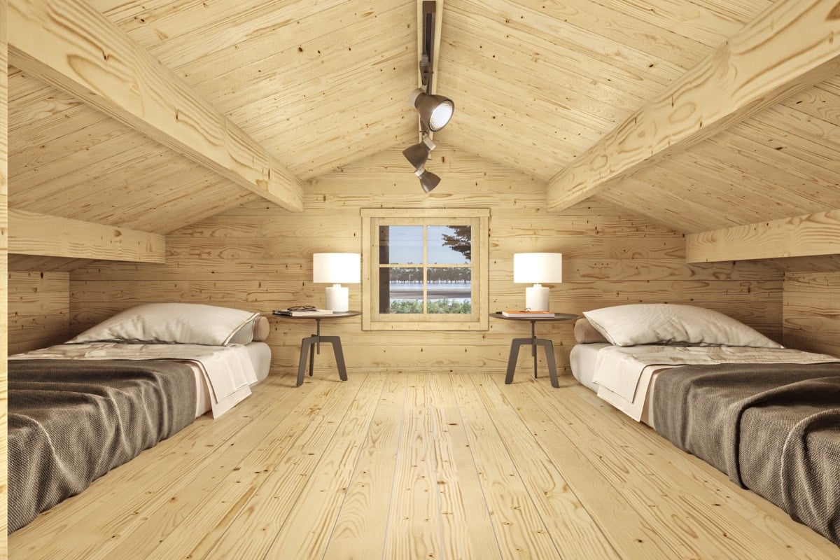 EDWIN LAKE HOUSE 70mm Sawmill Structures™