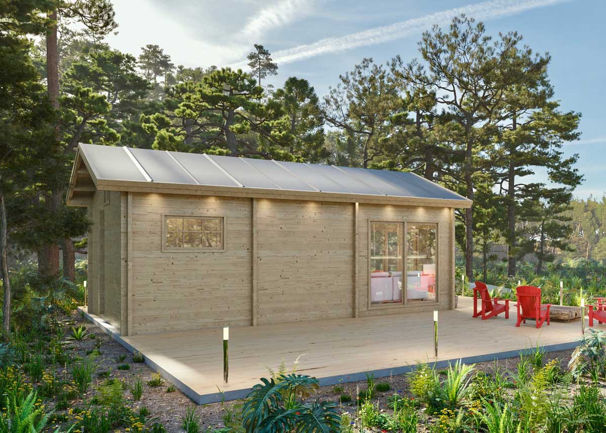 EDWIN LAKE HOUSE PLUS 70mm Sawmill Structures™