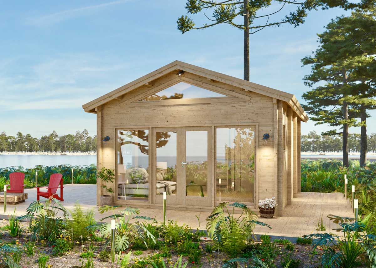 EDWIN LAKE HOUSE PLUS Sawmill Structures