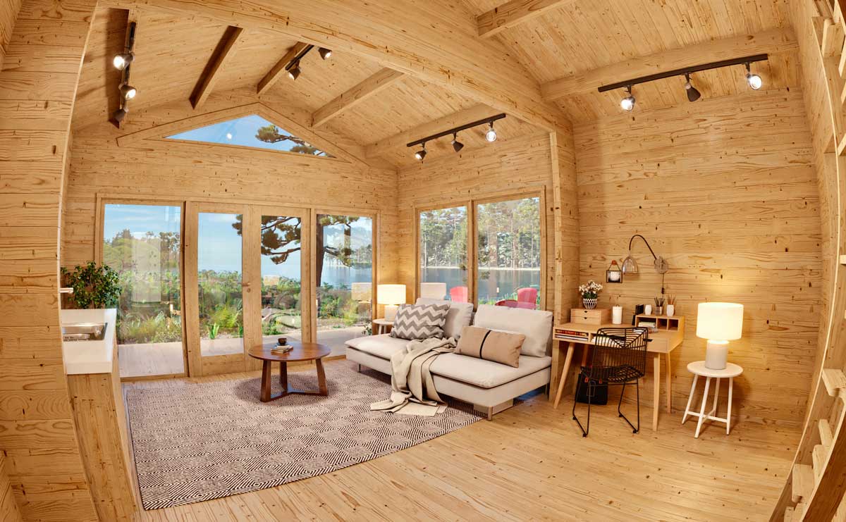 EDWIN LAKE HOUSE PLUS Sawmill Structures