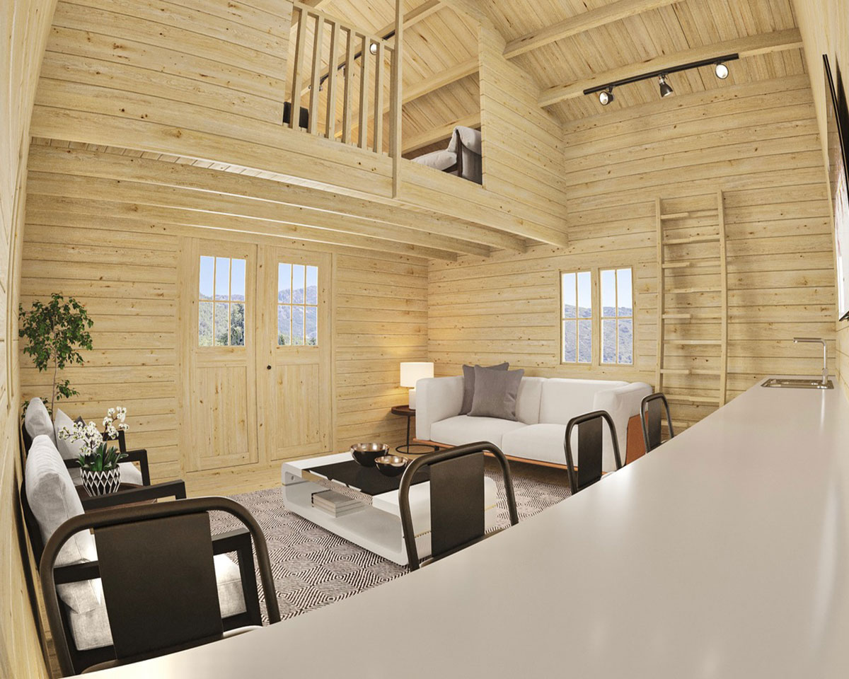 The Northwood Grand SD 70mm Sawmill Structures™