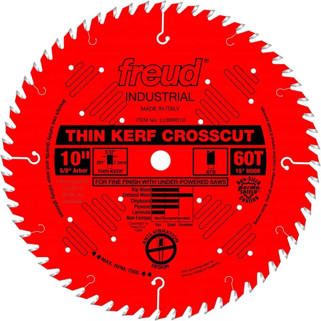 Best Thin Kerf Table Saw Blades 2022(Tried&Tested)