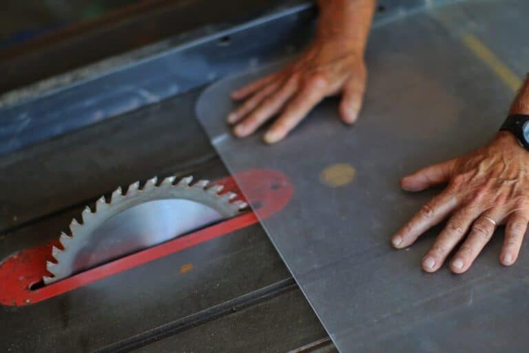 How To Cut Plexiglass with A Table Saw SawsHub