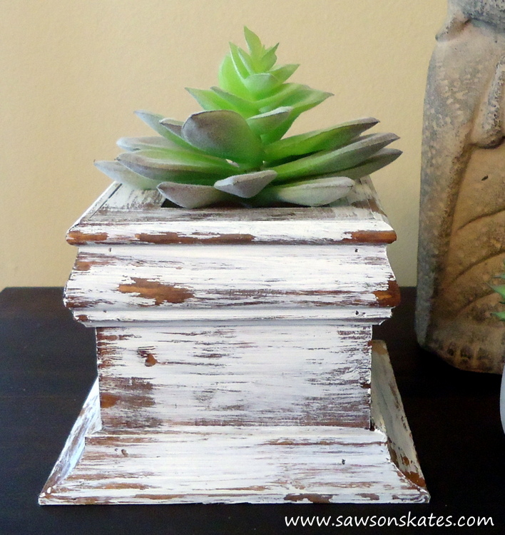 DIY Chippy Paint Look Without Sanding