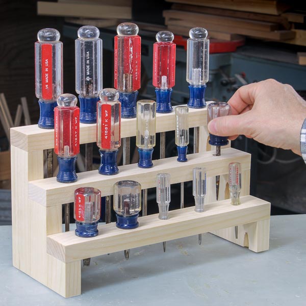 DIY Saw Blade Holder (EasytoMake Storage Rack) Saws on Skates®