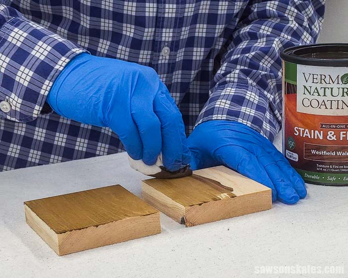 How to Apply AllinOne (Stain and Poly in One) Saws on Skates®