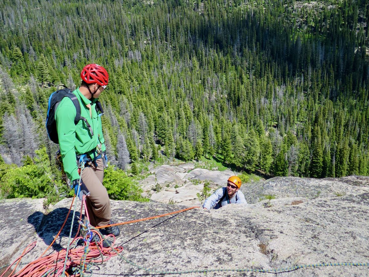 Introduction to Trad Sawtooth Mountain Guides