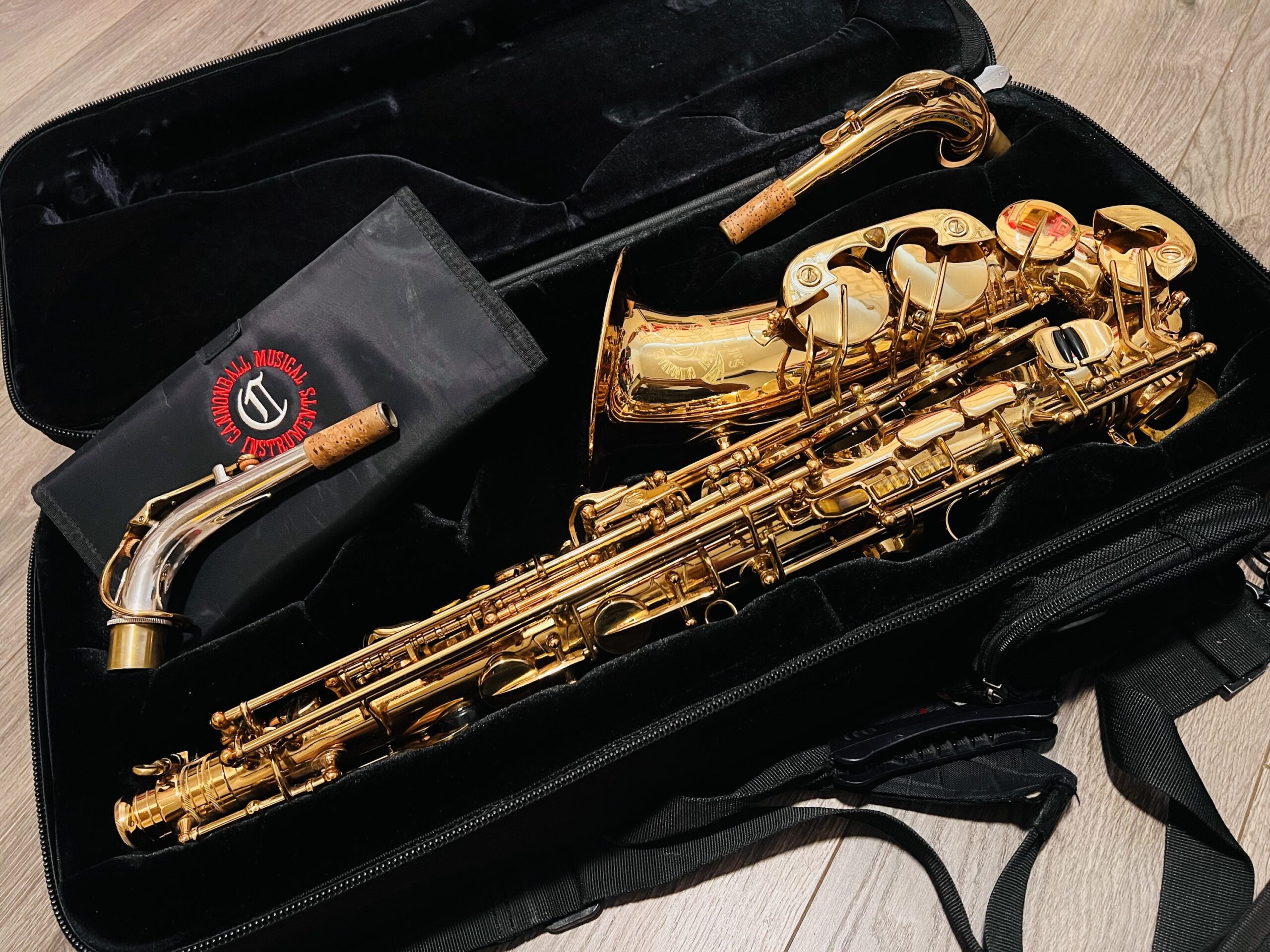 Cannonball Big Bell Stone Series A5L Premium Gold Lacquer Alto Saxophone 231118