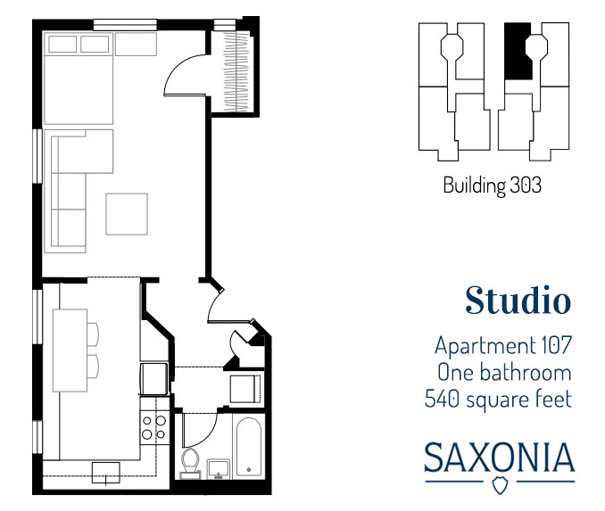 Queen Anne Apartments Studio, 1 & 2 Bedrooms Lofts Avail. Saxonia