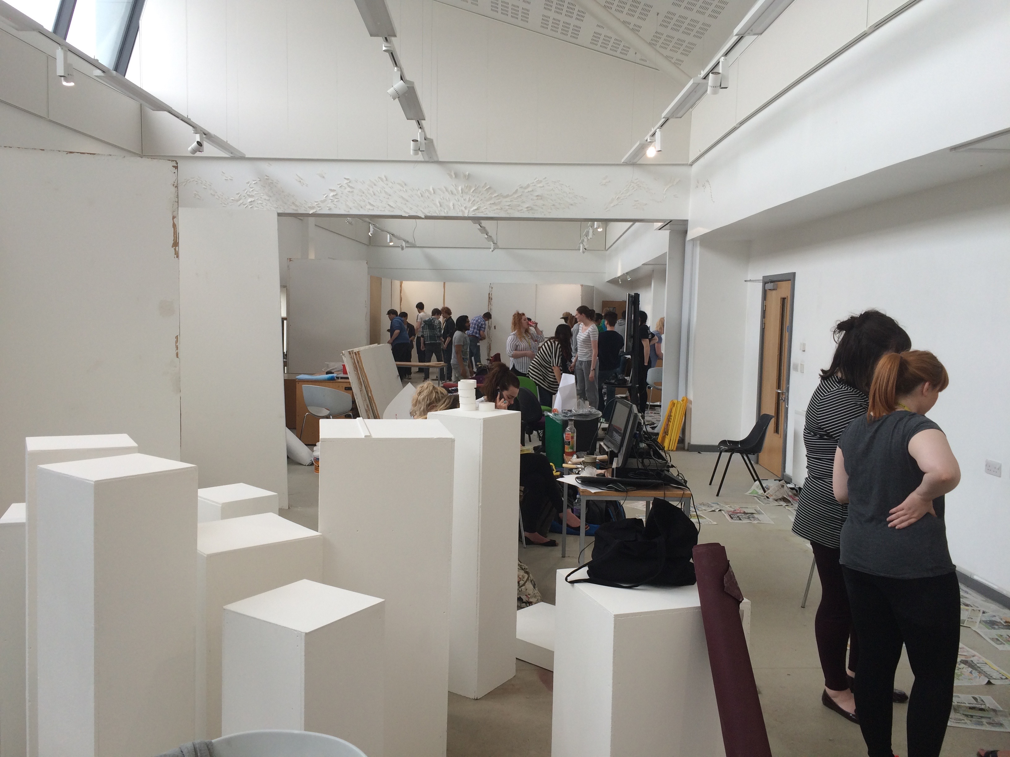 Preparing for the Exhibition sayftajfmp