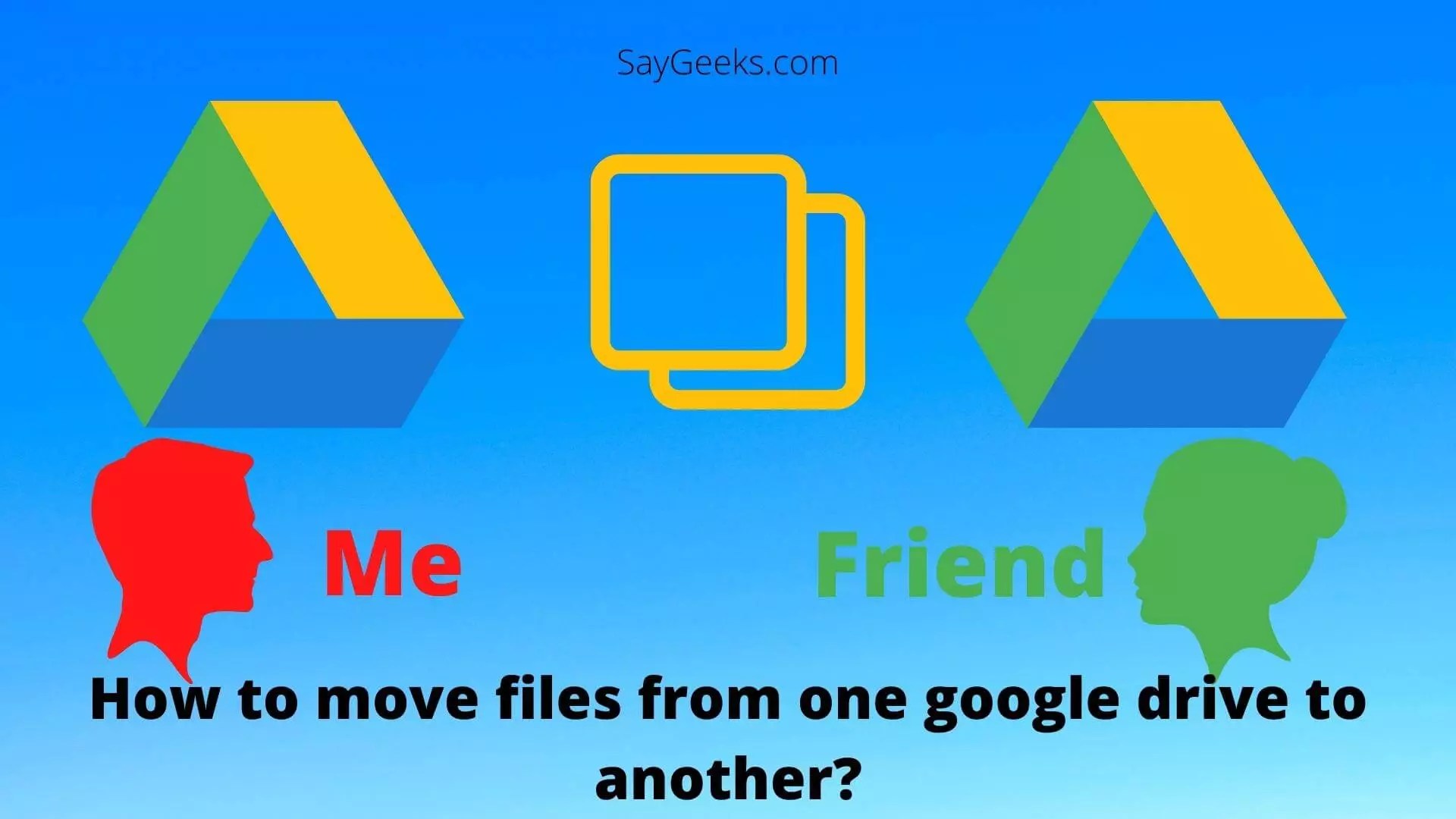 How to move files from one google drive to another? [2 easiest Ways no