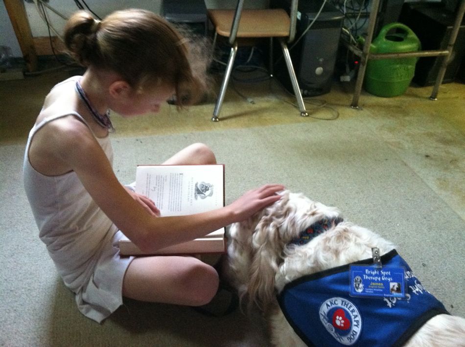 Hilltown Charter School and Bright Spot Reading Buddy James Say Hello