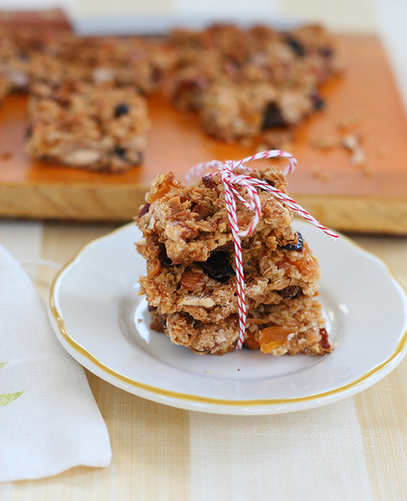 Homemade Almond Granola Bars, Packaged Three Ways Say Yes