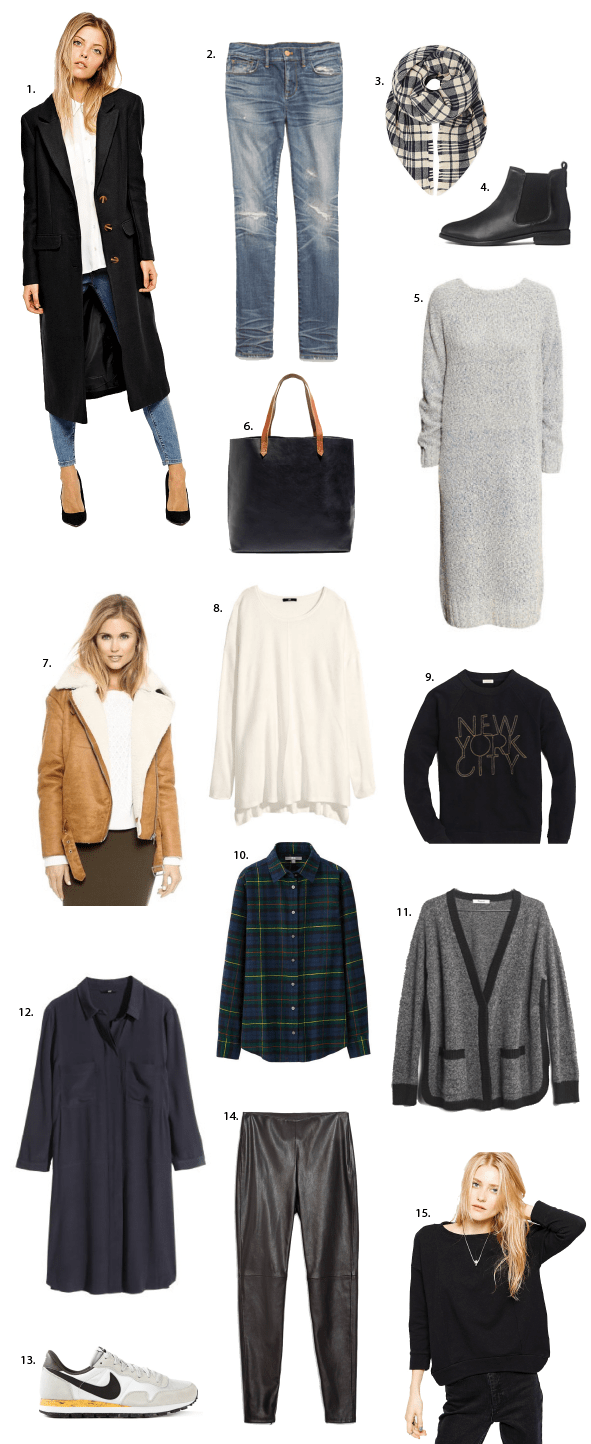 15 Wardrobe Essentials for Winter Say Yes